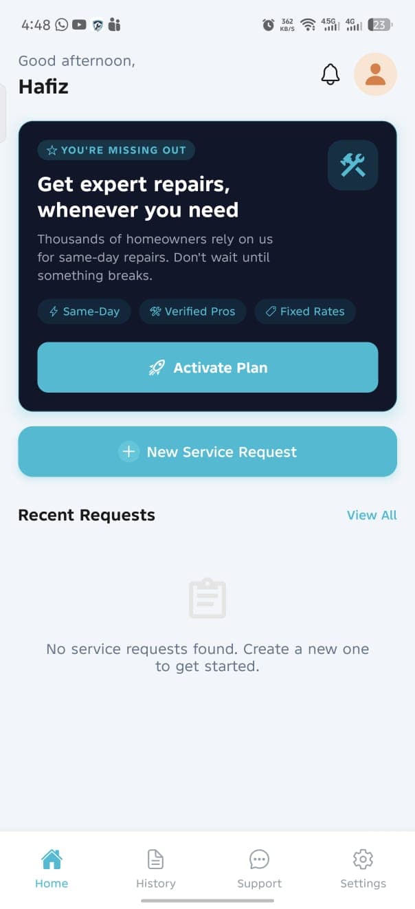 QuickFix App